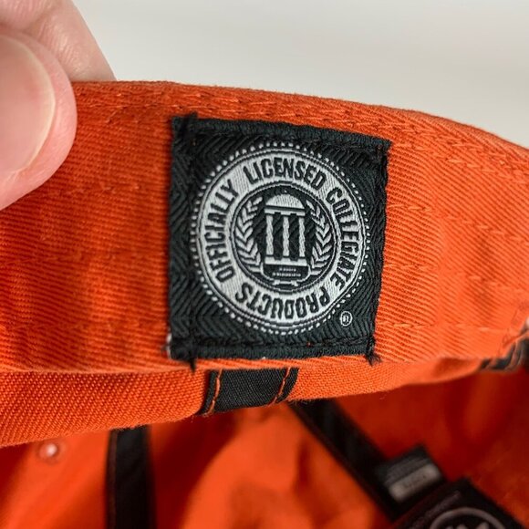 Clemson Tigers NCAA Orange 47 Brand Clean Up Relaxed Fit Strapback Adjustable Ha - Picture 5 of 6